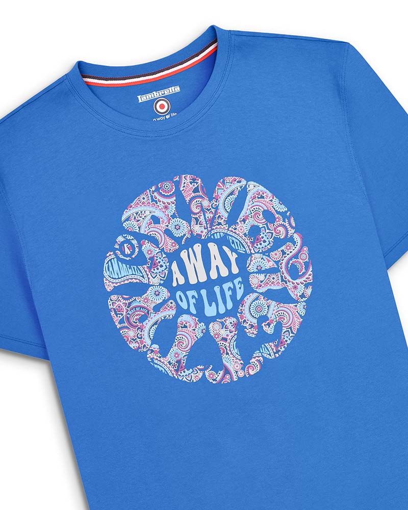 Paisley Roundel Tee