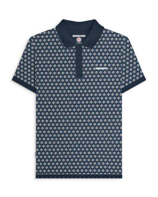 Big & Tall Geo Roundel Polo