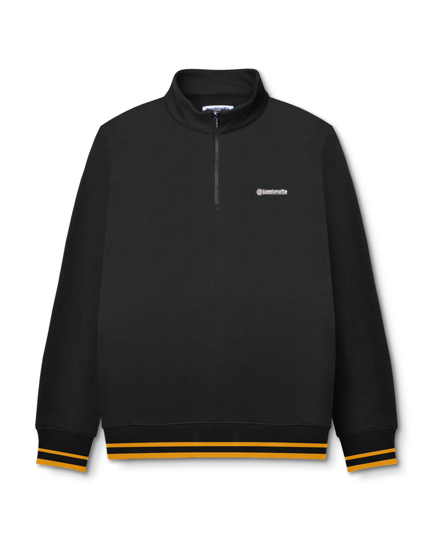 Tipped Quarter Zip Sweat