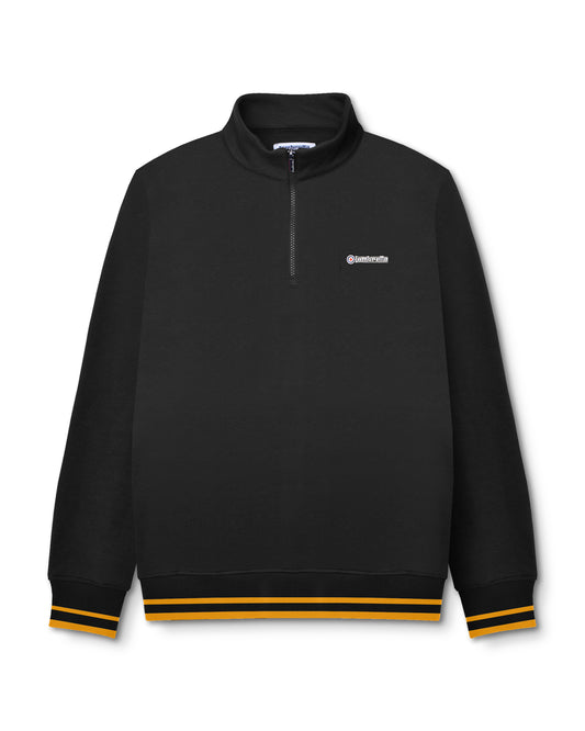 Tipped Quarter Zip Sweat