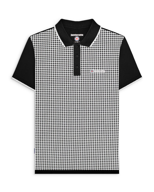 Gingham AOP Polo