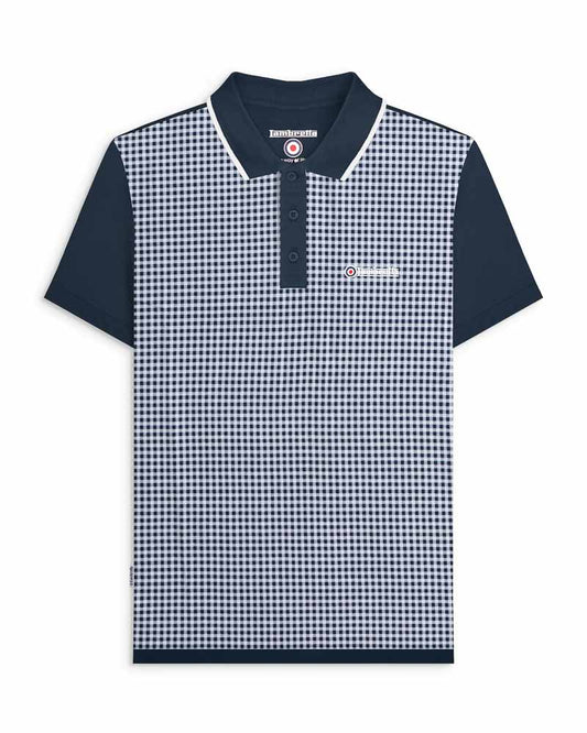 Gingham AOP Polo