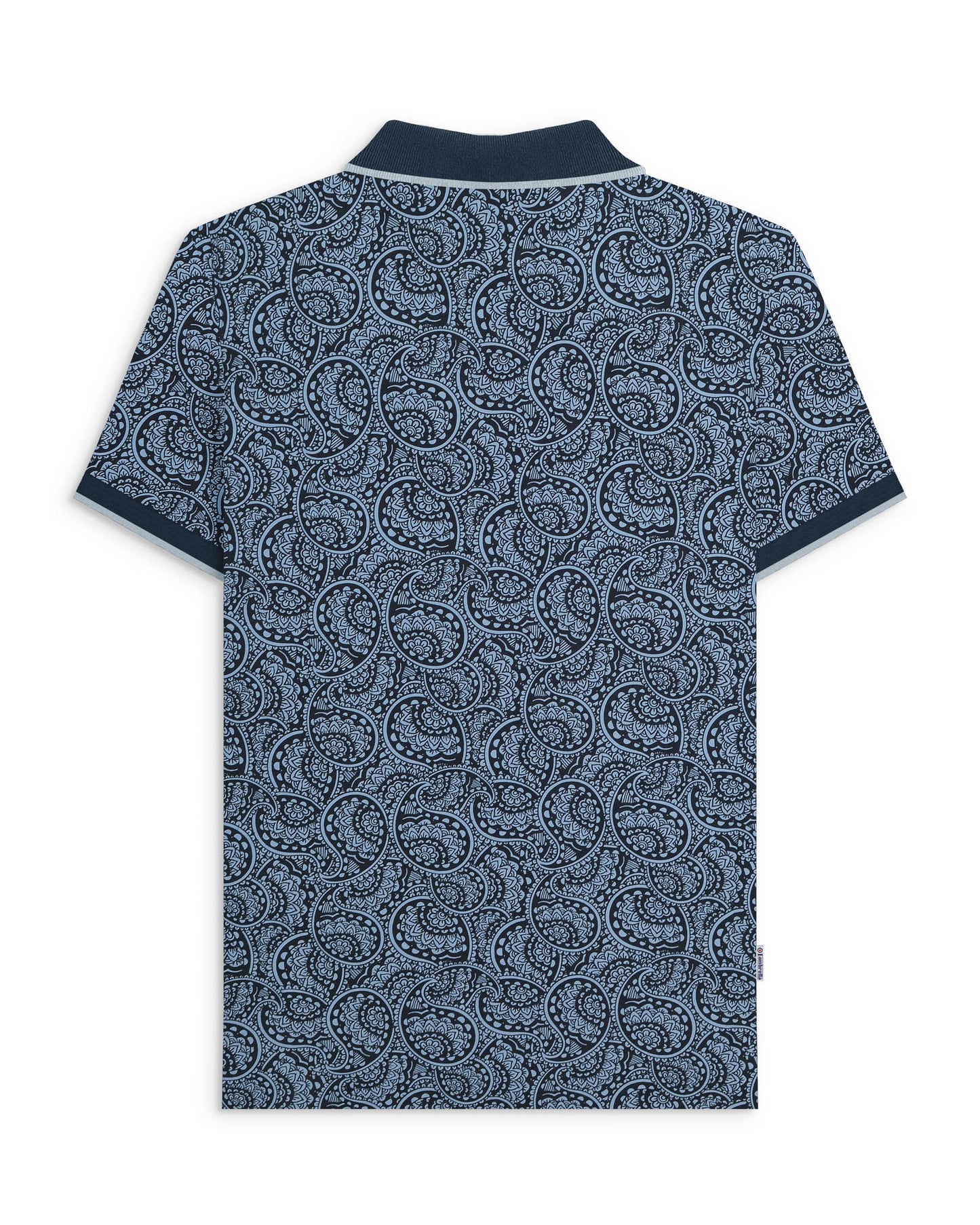 Big & Tall Paisley Tonal Polo