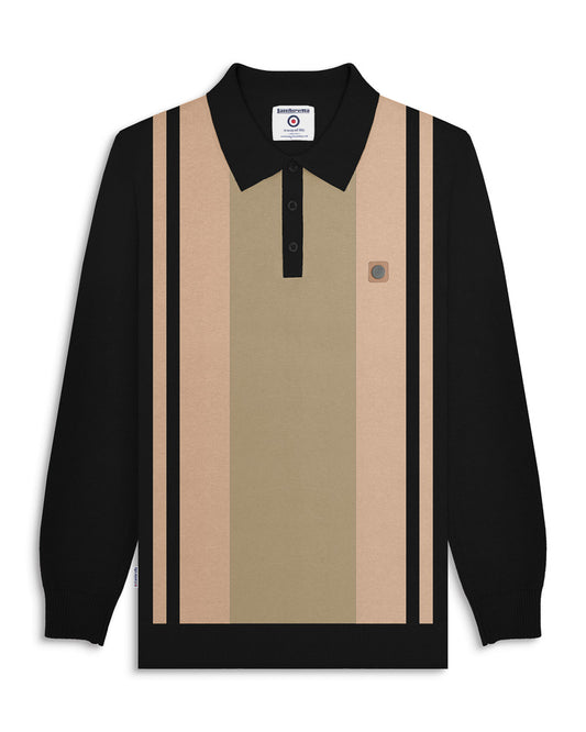 L/S Vintage Panel Polo