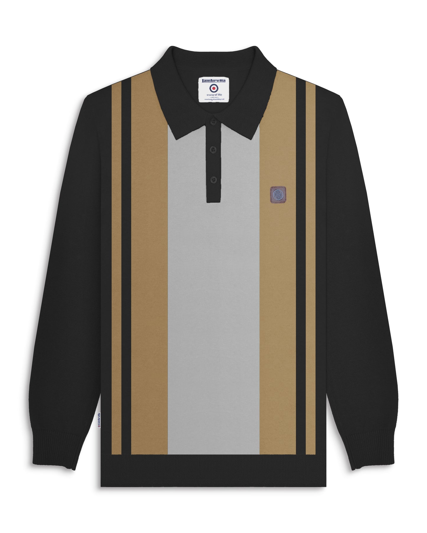 L/S Vintage Panel Polo