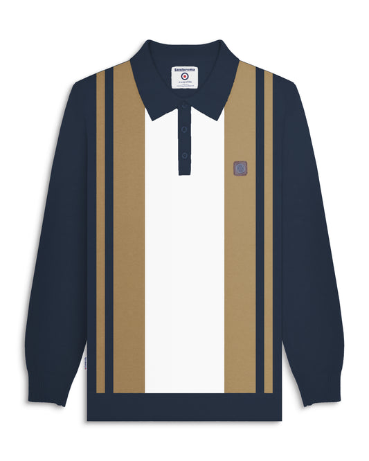 L/S Vintage Panel Polo