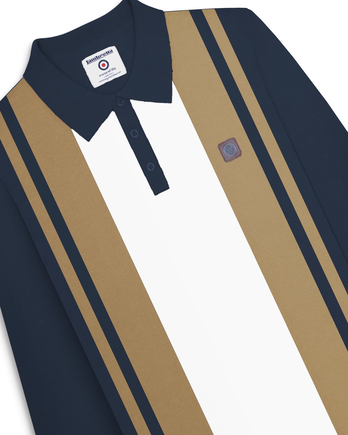 L/S Vintage Panel Polo