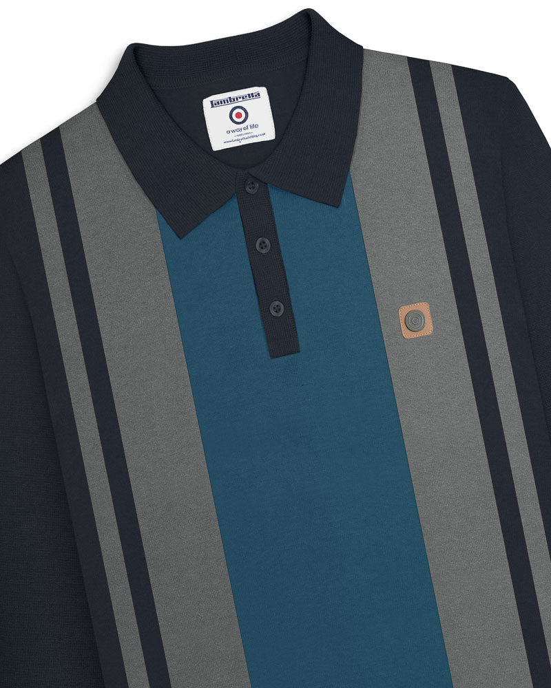 L/S Vintage Panel Polo