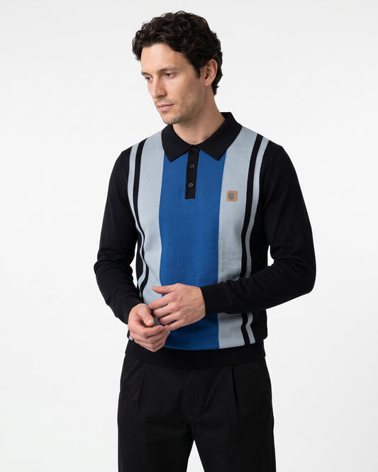 L/S Vintage Panel Polo