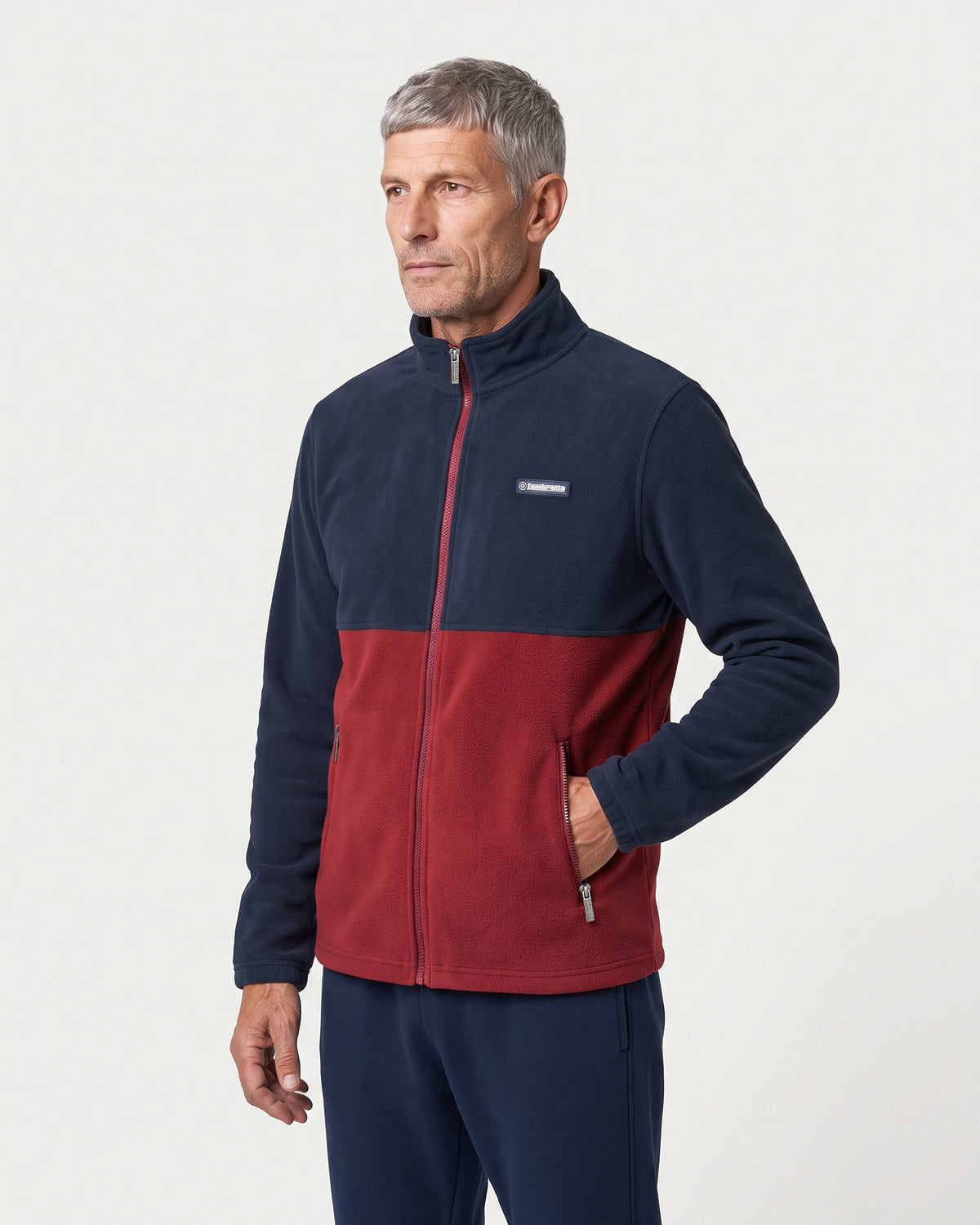 Contrast Panel F/Z Polar Fleece