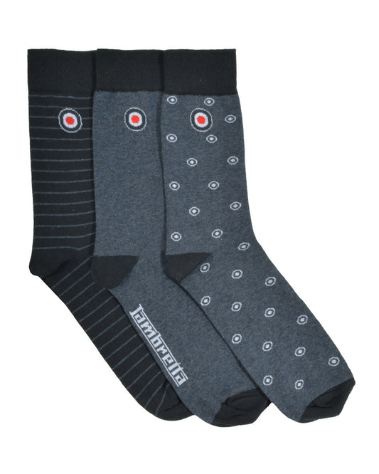 3 Pack Target Sock