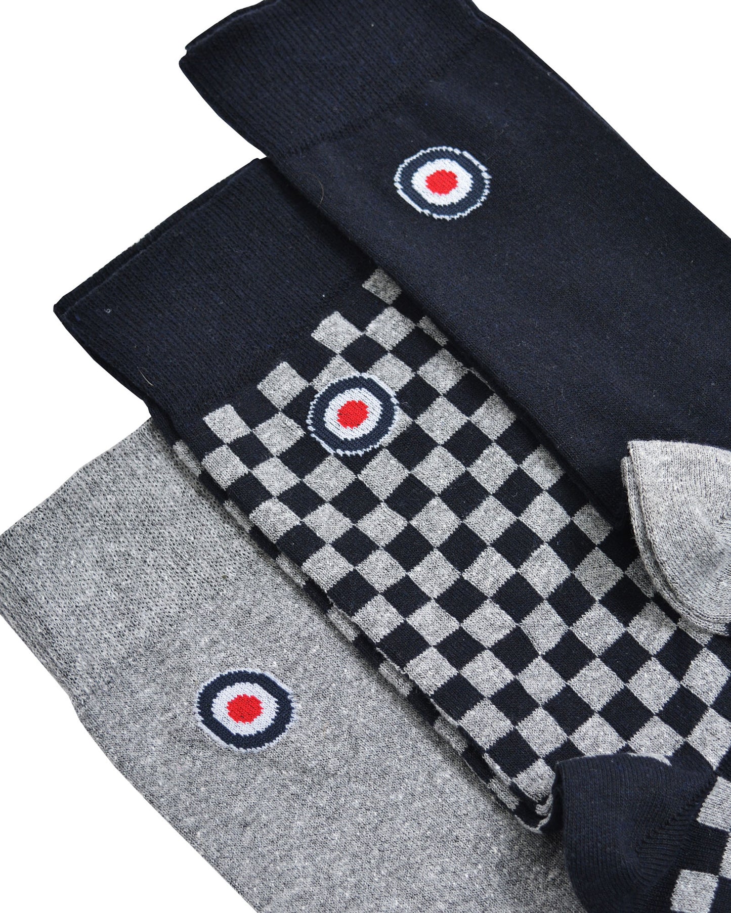 3 Pack Checker Sock