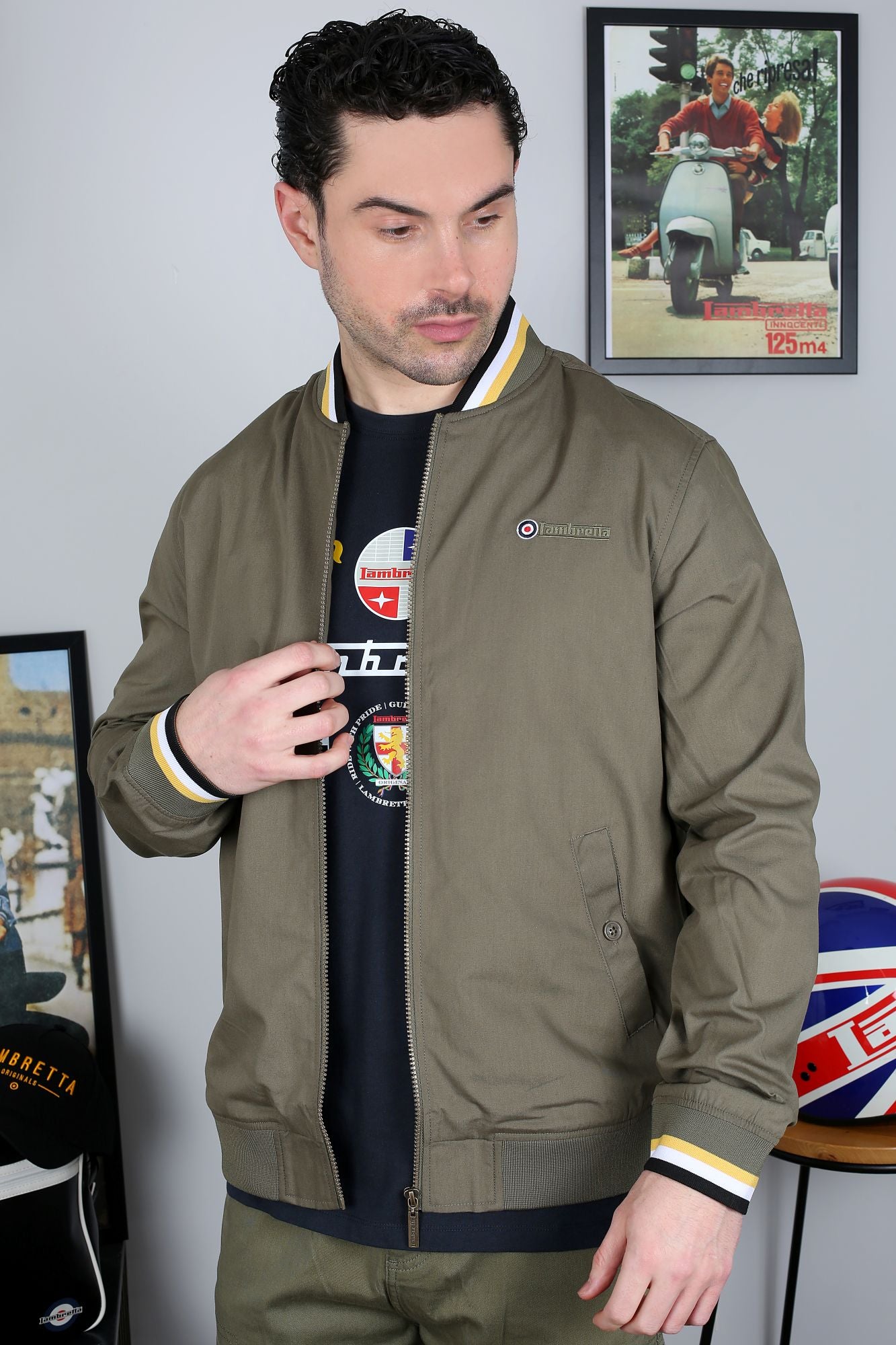 Triple Tipped Monkey Jacket – Lambretta Clothing