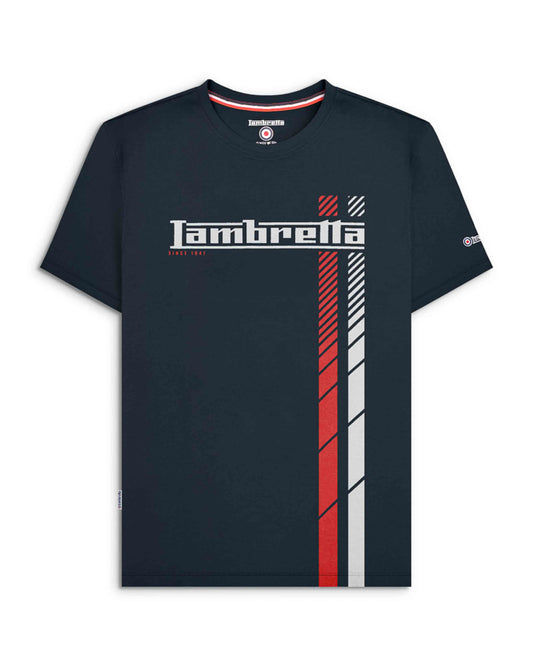 Fade Racing Stripe Tee