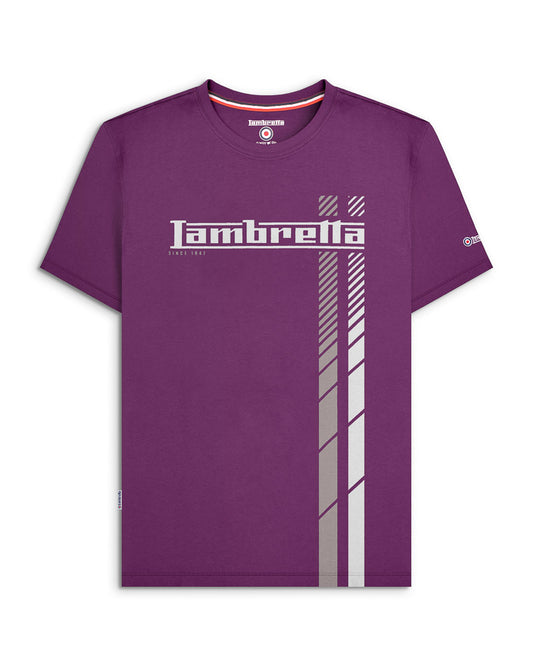 Fade Racing Stripe Tee