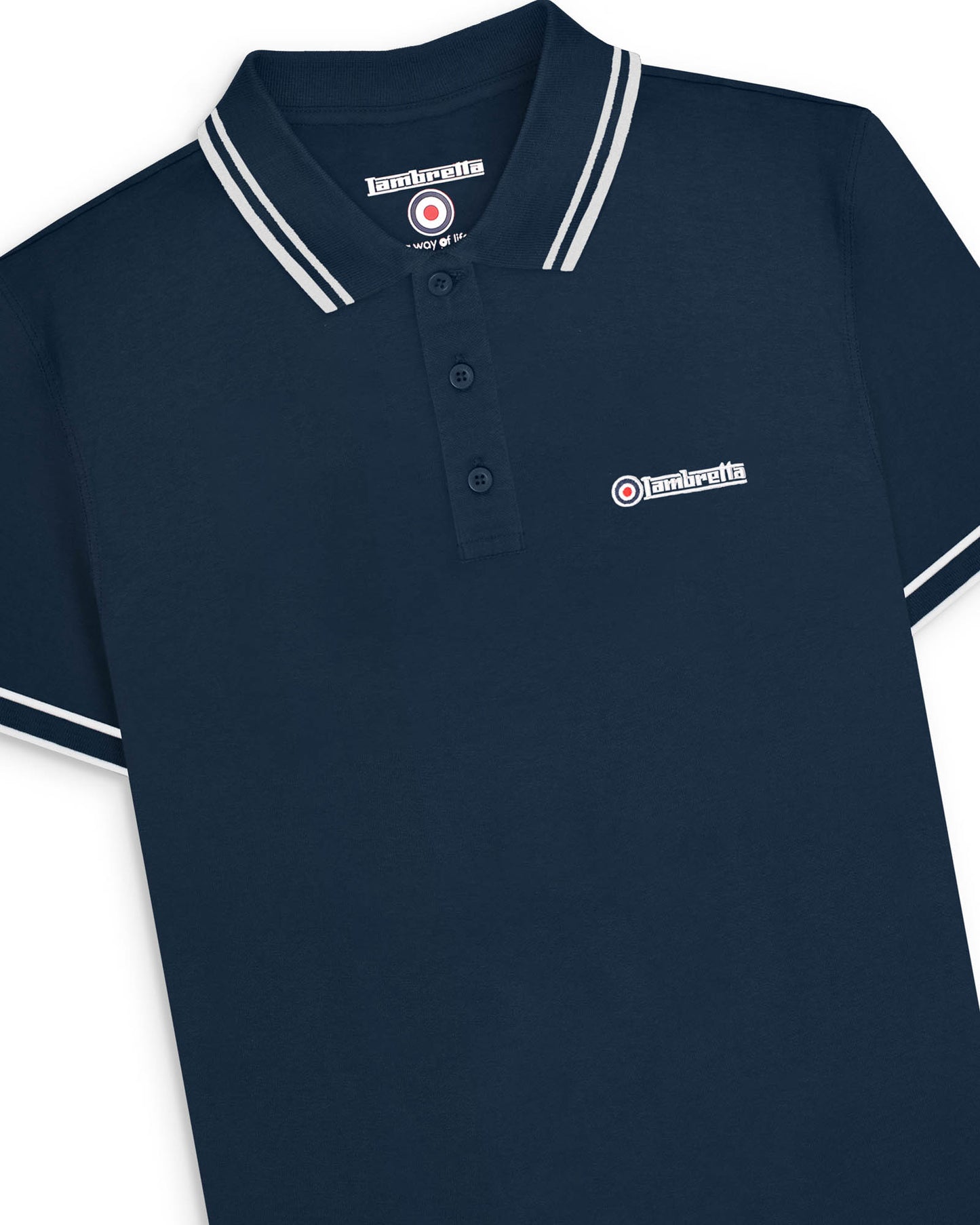 Branded Sleeve Polo