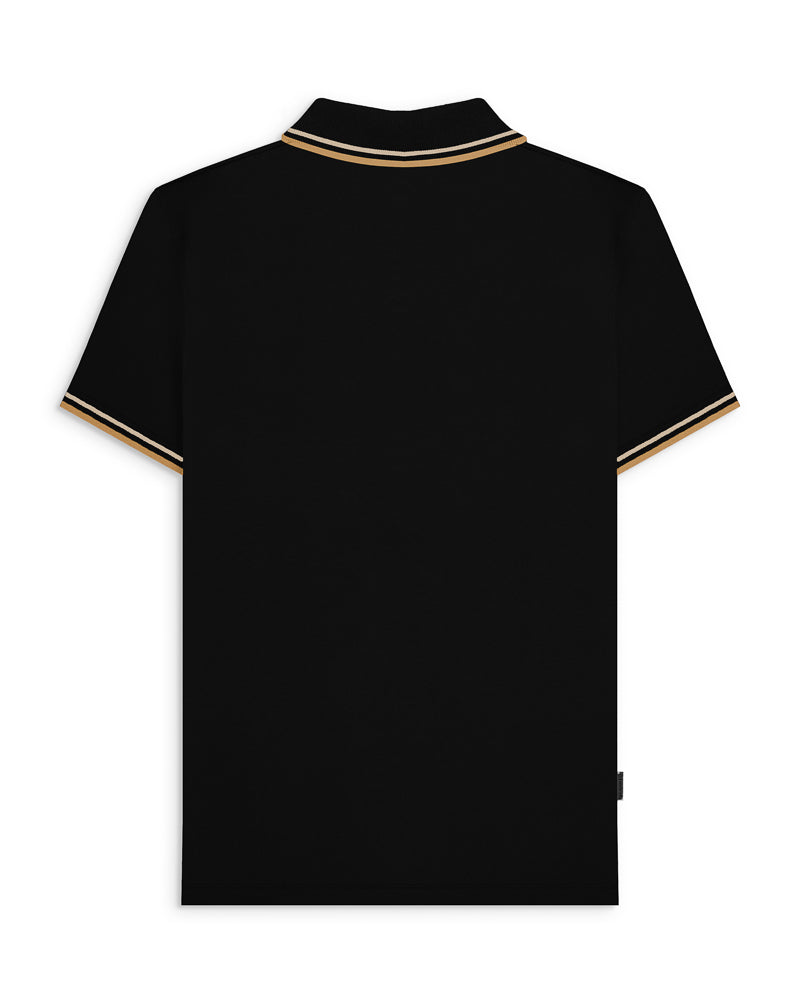 Vertical Stripe Polo