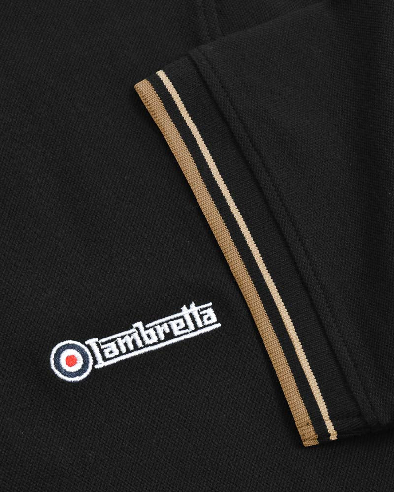 Vertical Stripe Polo
