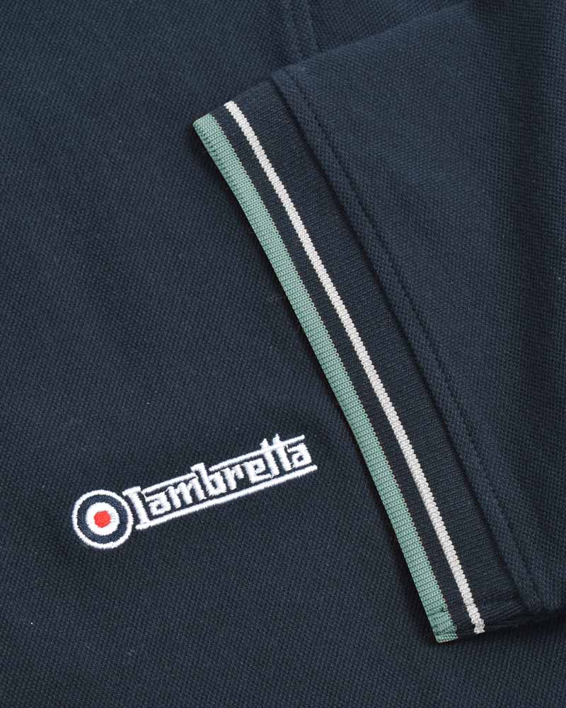 Vertical Stripe Polo