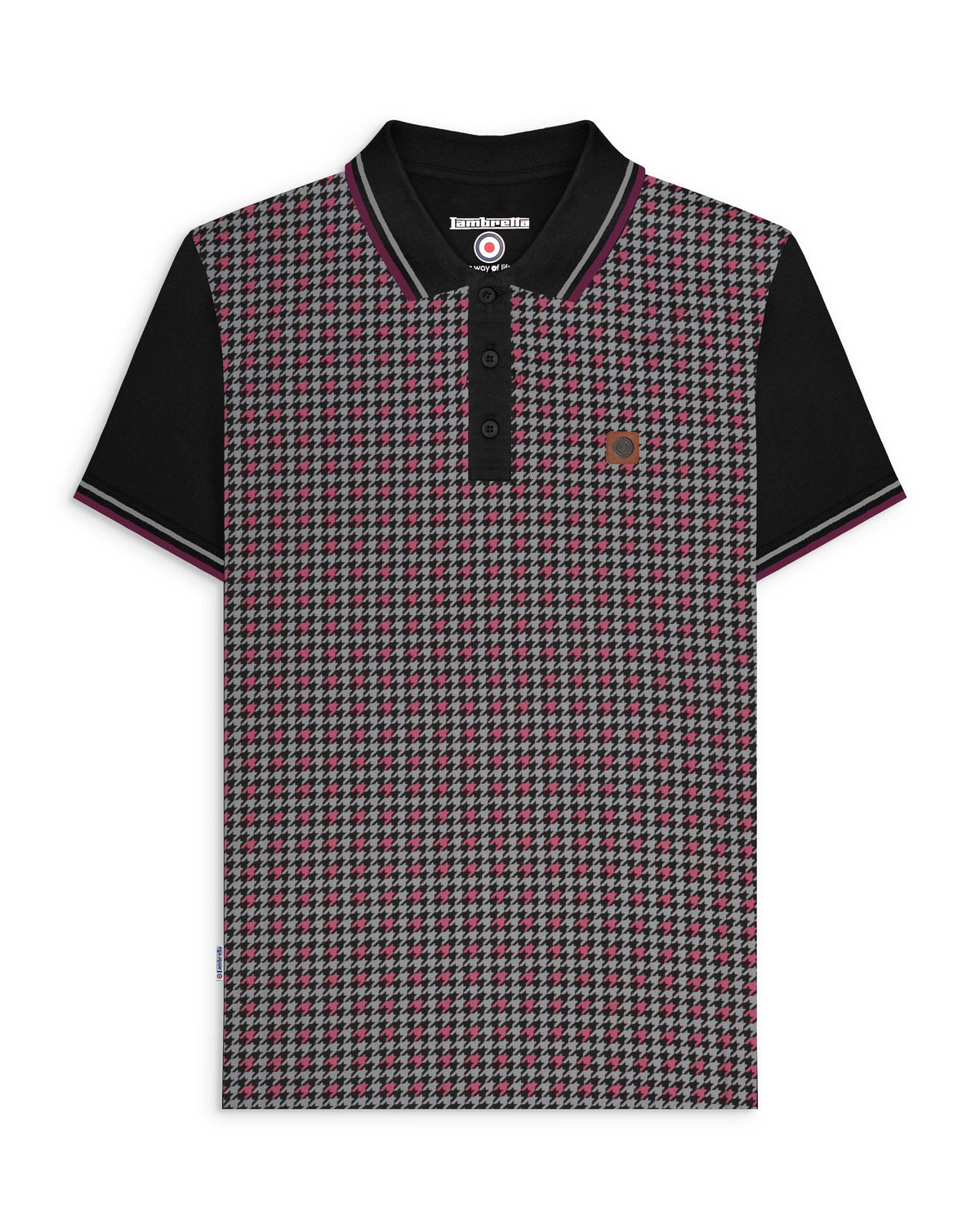 Houndstooth Polo