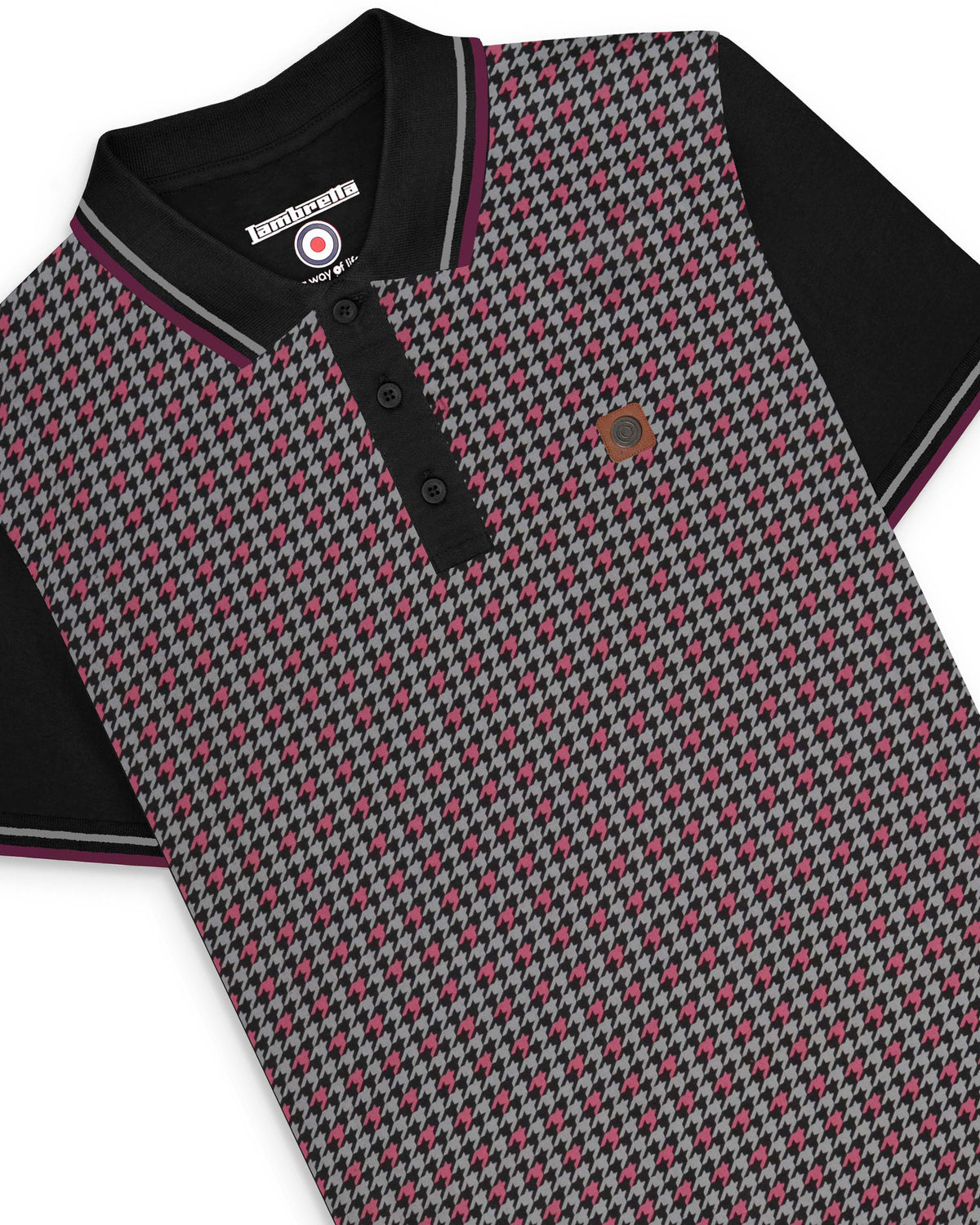 Houndstooth Polo