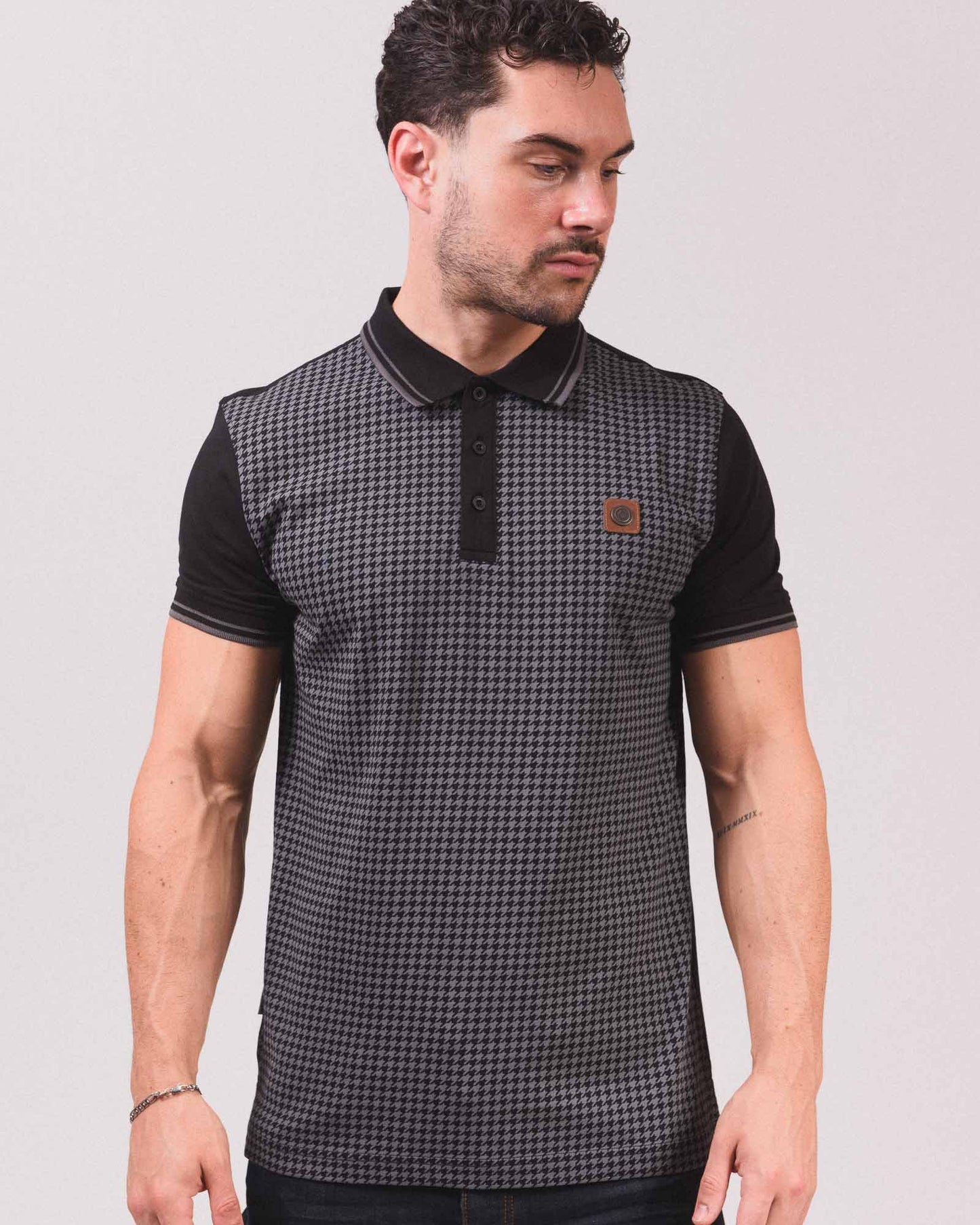 Houndstooth Polo