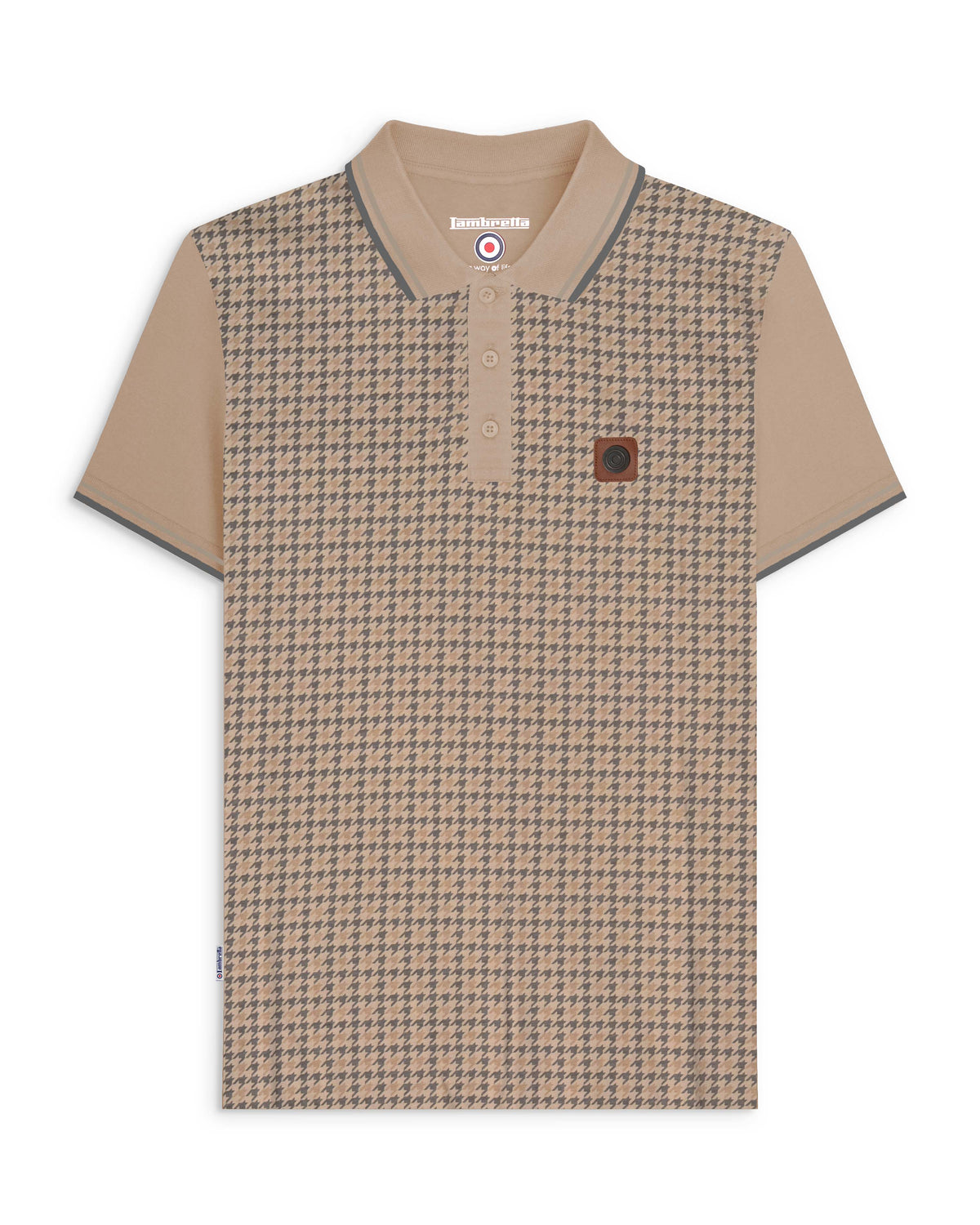 Houndstooth Polo