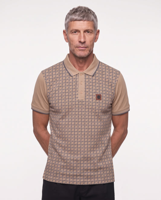 Houndstooth Polo