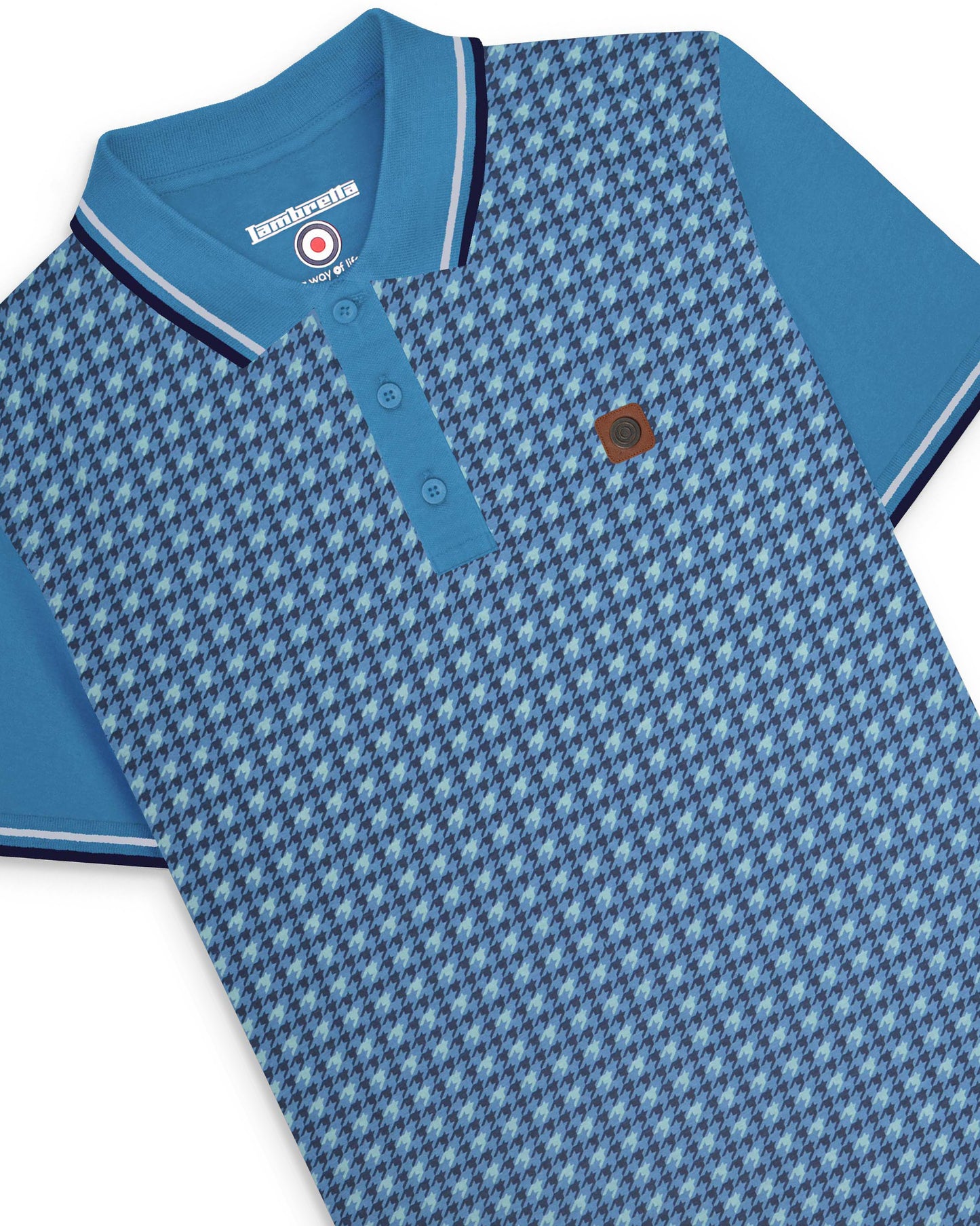 Houndstooth Polo