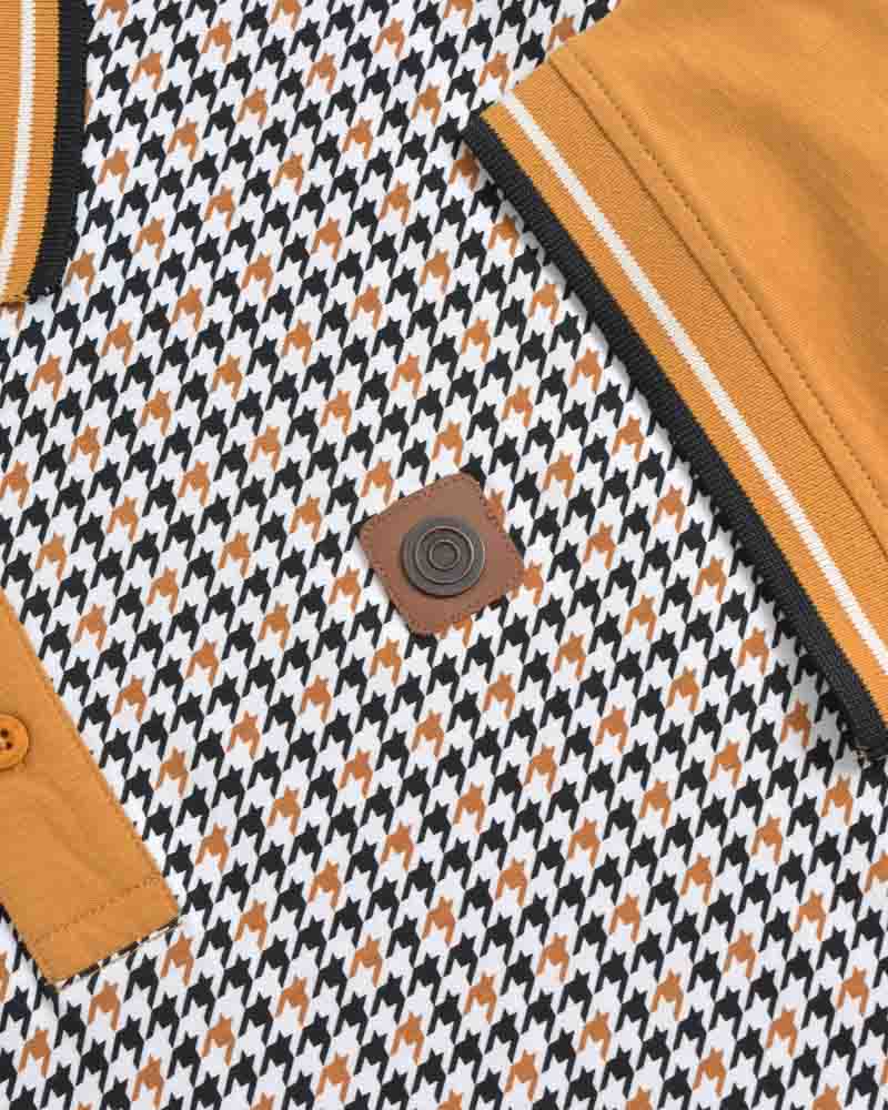Houndstooth Polo