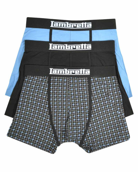 3 Pack Houndstooth Boxer