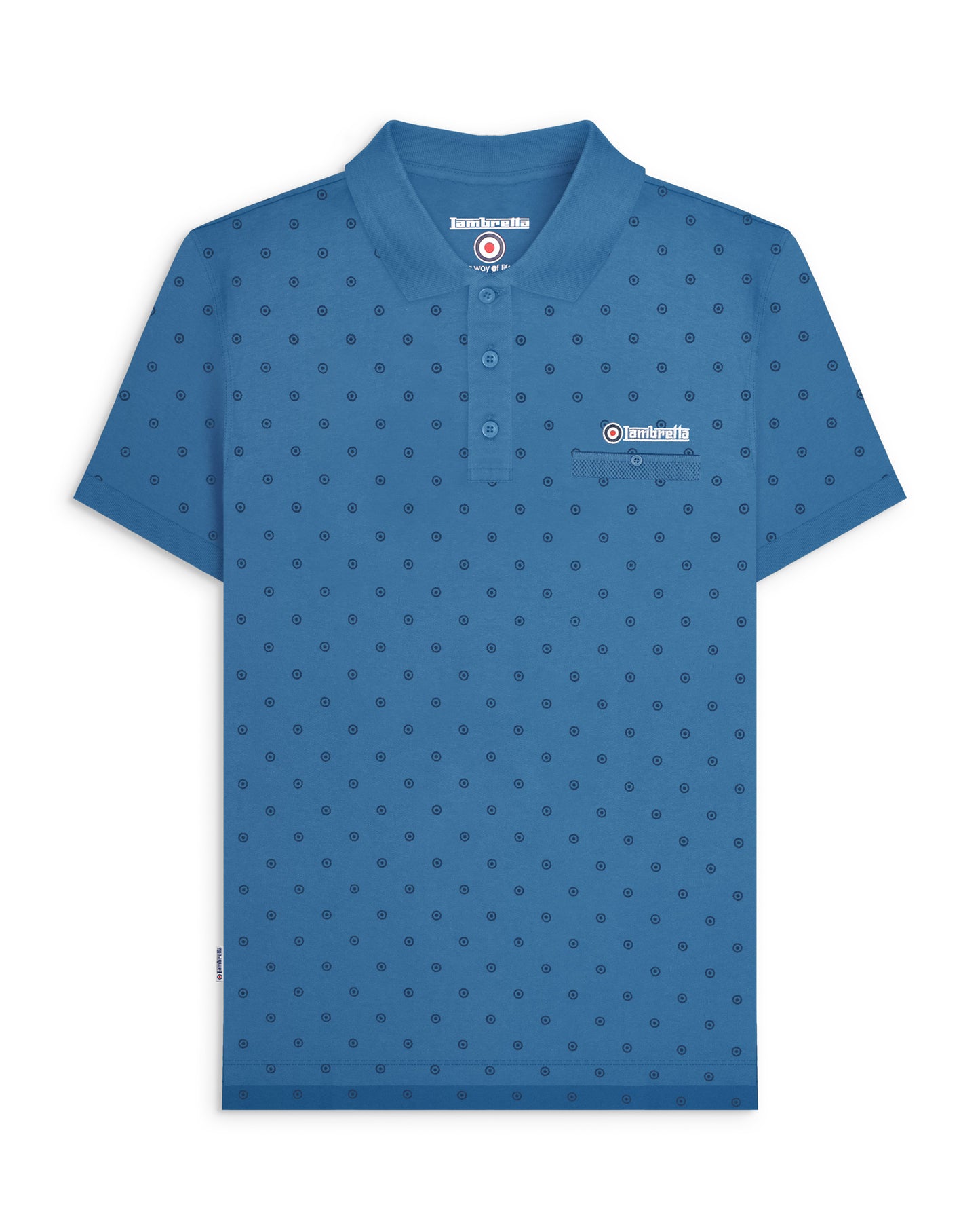 Target AOP Premium Polo