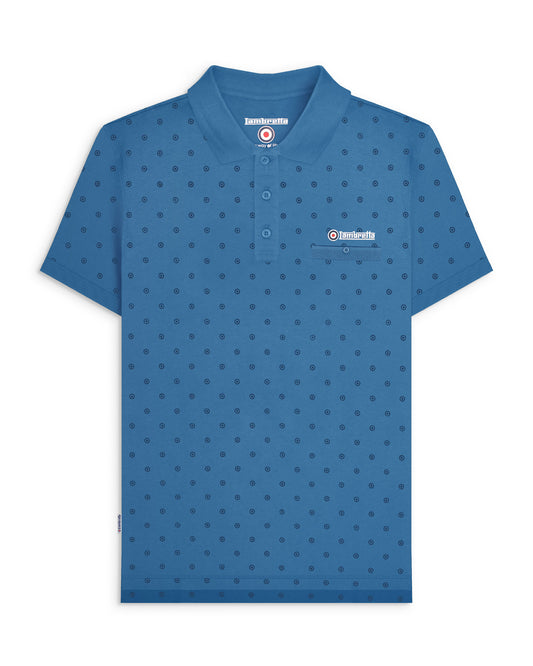 Big & Tall Target AOP Premium Polo