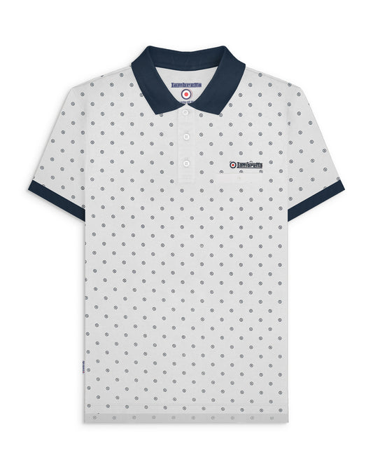 Target AOP Premium Polo