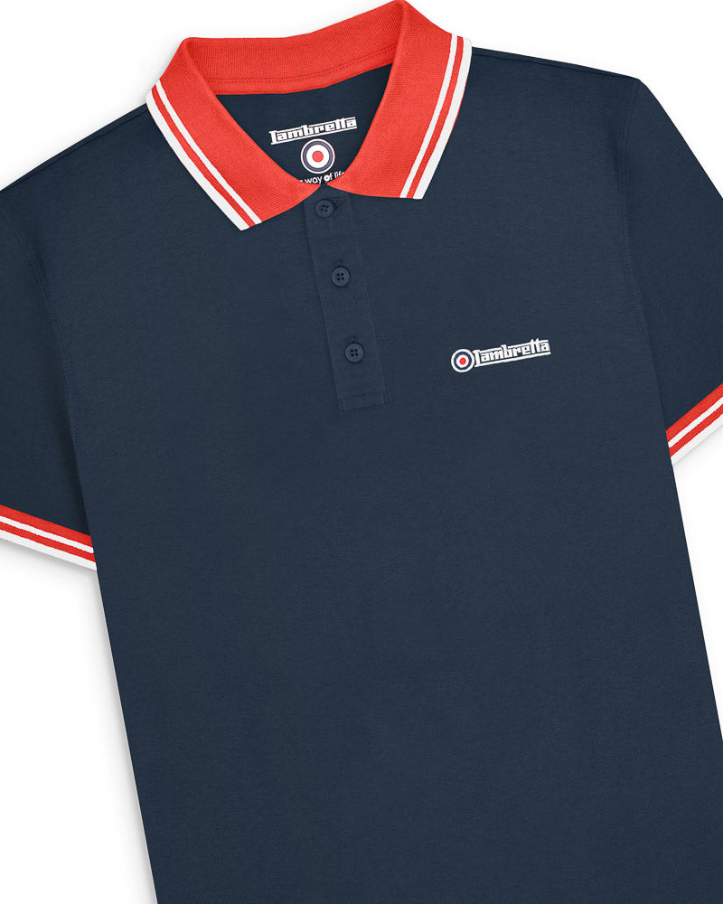 Contrast Tipped Polo
