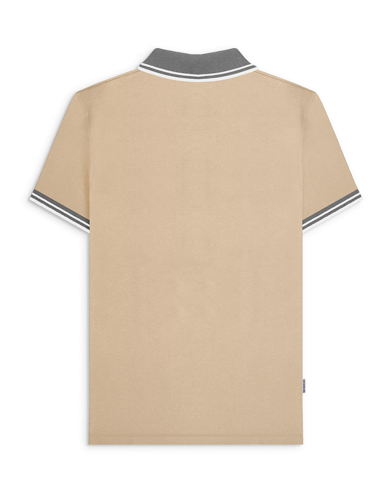 Contrast Tipped Polo
