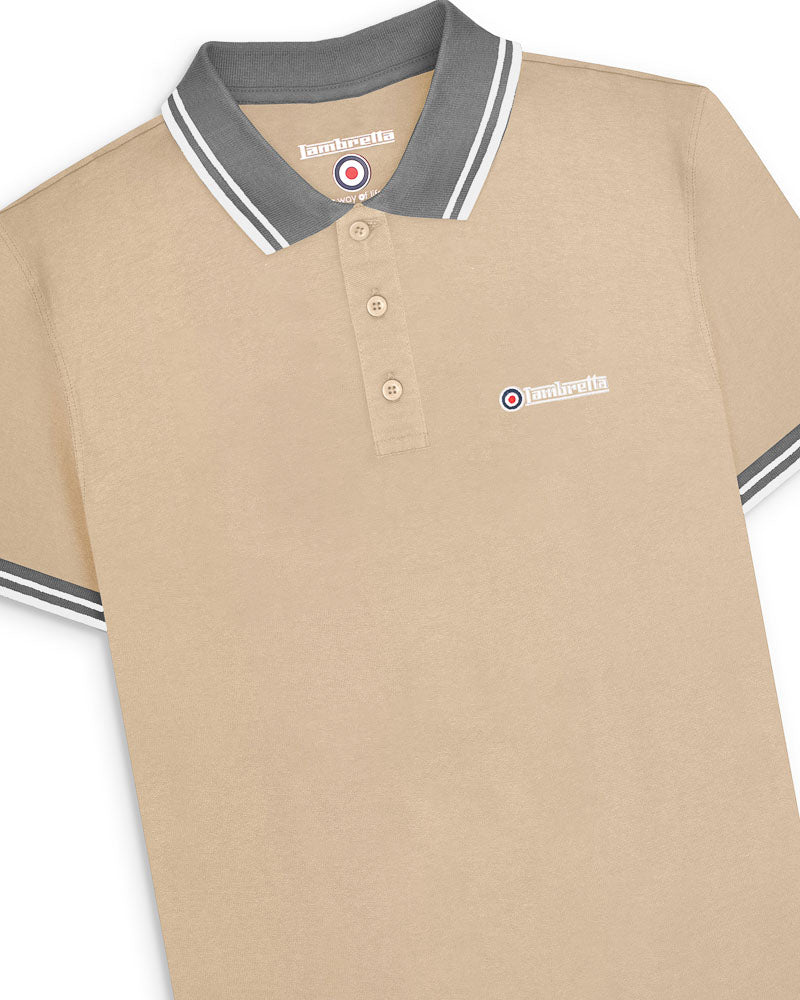 Contrast Tipped Polo