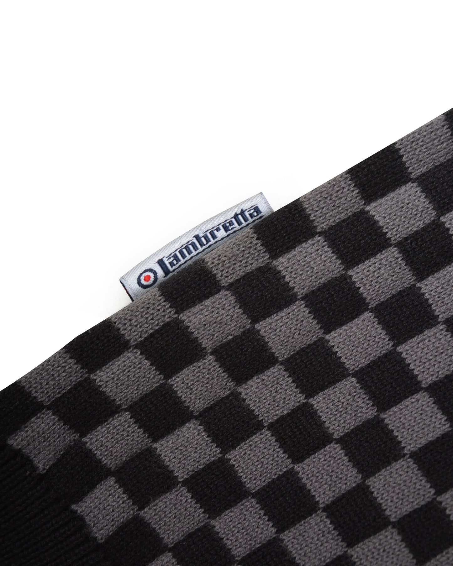L/S Knitted Check Polo
