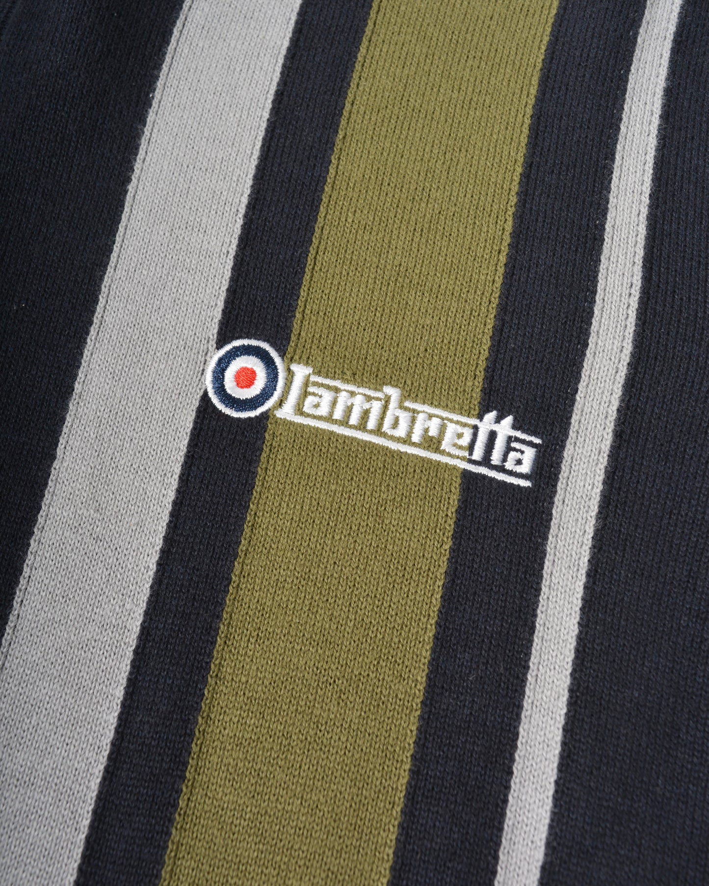 L/S Knitted Stripe Polo
