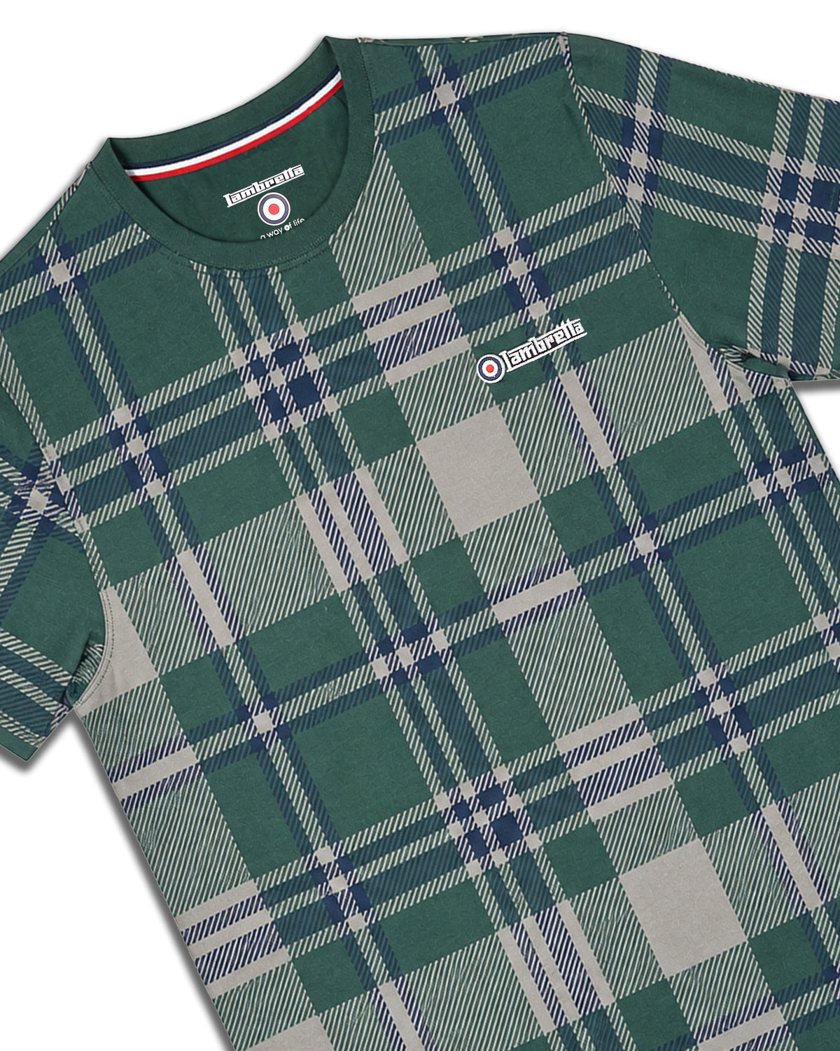 Tartan Check Tee