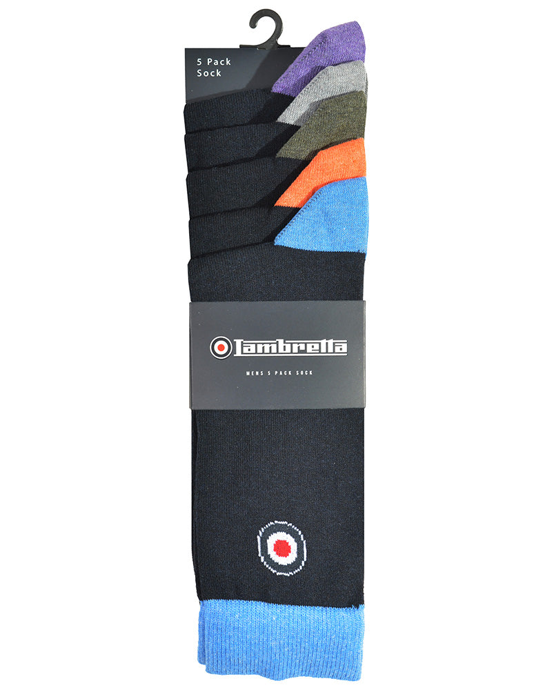 5 Pack Classic Sock