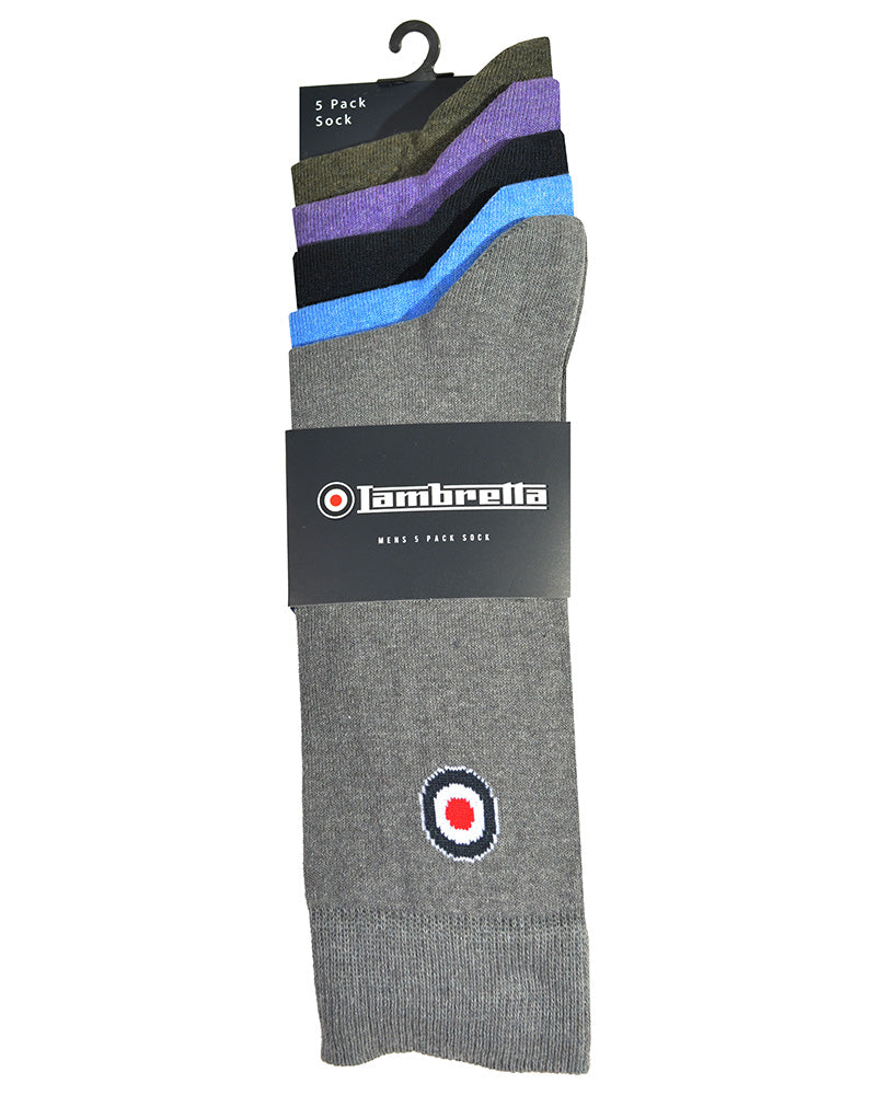 5 Pack Classic Sock