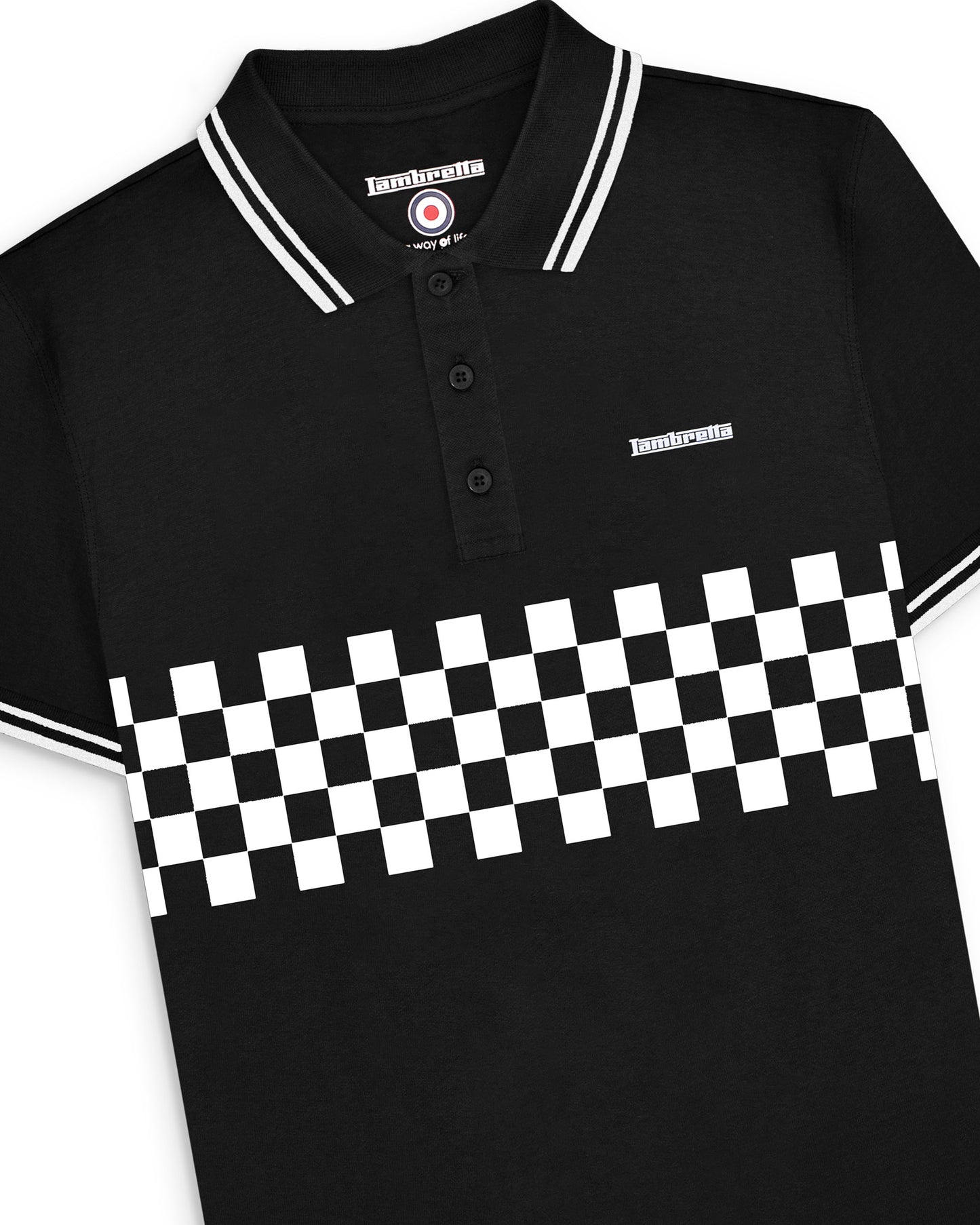 Two Tone Tipped Polo