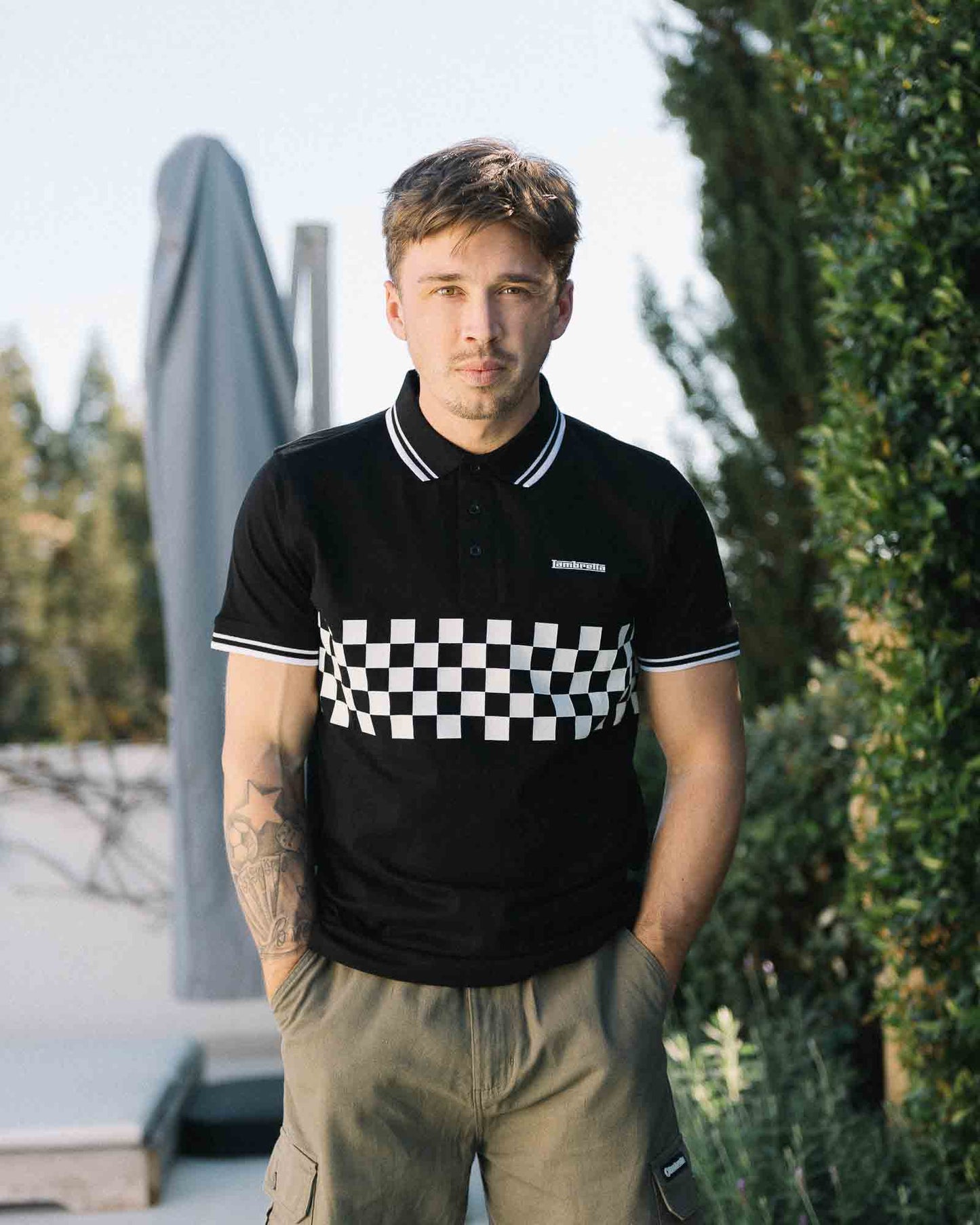 Two Tone Tipped Polo
