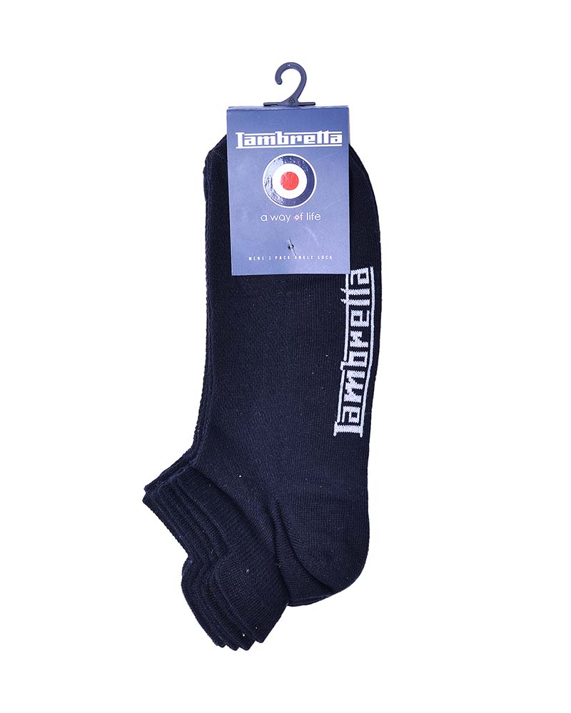 3 Pack Trainer Sock