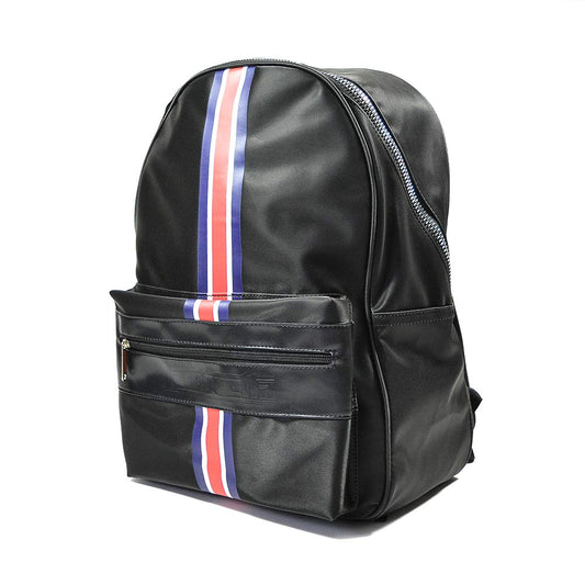 Vertical Stripe Retro Backpack